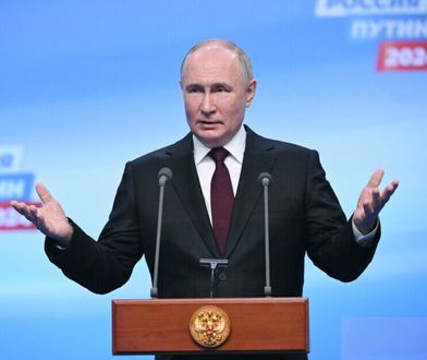 Pierwsze słowa Putina po ogłoszeniu wyników