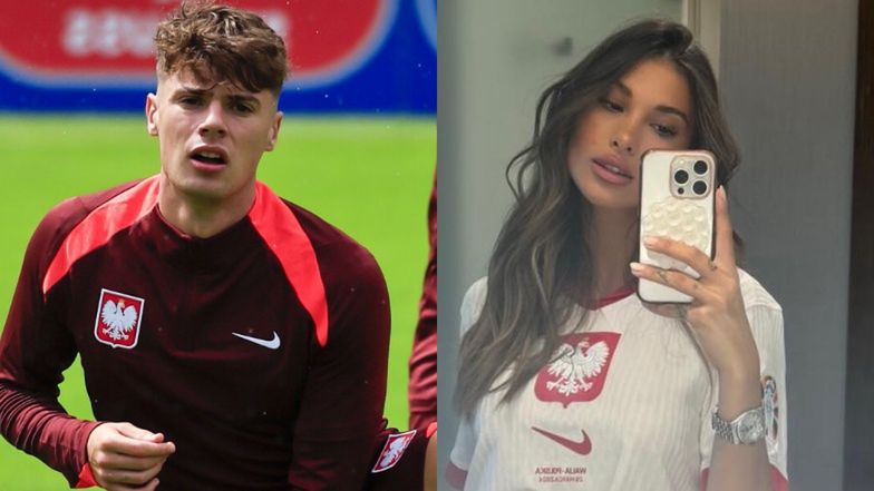 Ukochana Nicoli Zalewskiego wspiera go przed meczem