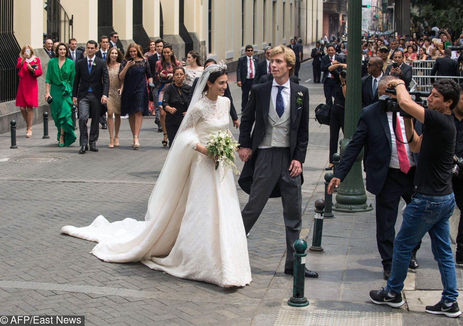 Książę Christian i  Alessandra de Osma - zdjęcia ze ślubu