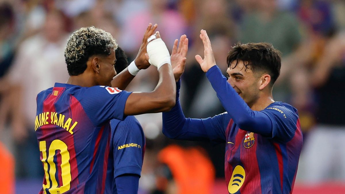 PAP/EPA / PAP/EPA/Alberto Estevez / Barcelona pokonała Gironę 2:1