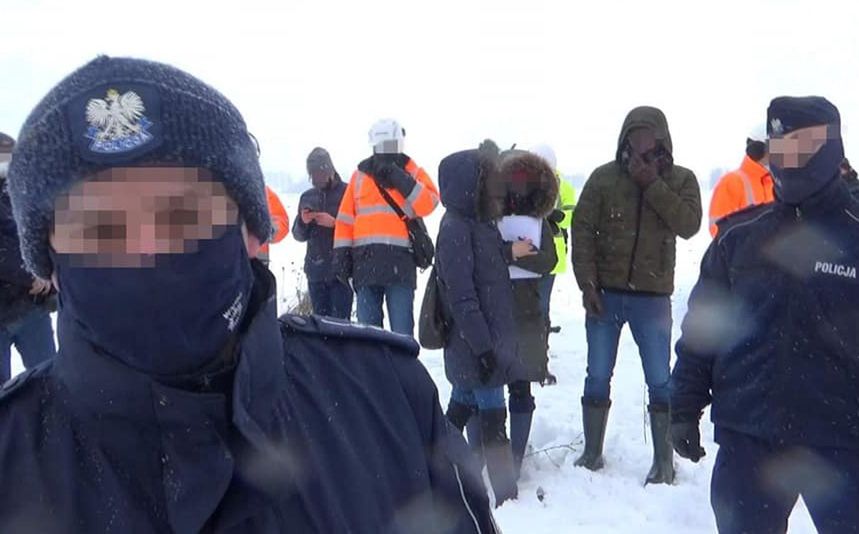 Budowa gazociągu Polska-Litwa. Jedna z interwencji w sprawie udostępnienia gruntów pod inwestycję