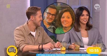 Paulina Krupińska zakpiła z żony premiera Morawieckiego. Wszystko w programie na żywo