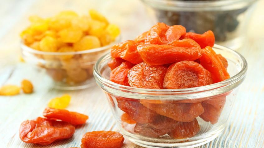 Suszone morele, na ciepło