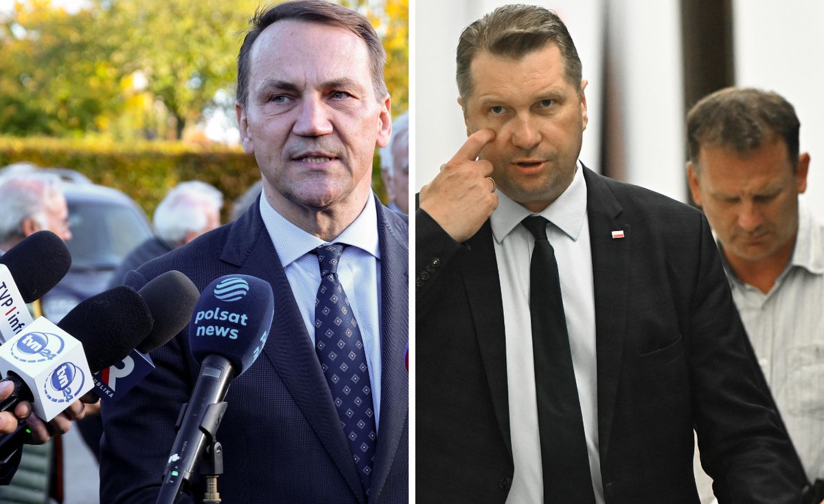 wybory prezydenckie, radosław sikorski, przemysław czarnek, pis, platforma obywatelska Sikorski o Czarnku. Taki standard intelektualisty pisowskiego