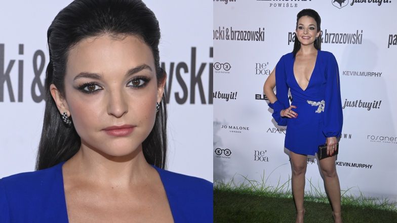 Maria Dębska na pokazie Paprocki&Brzozowski