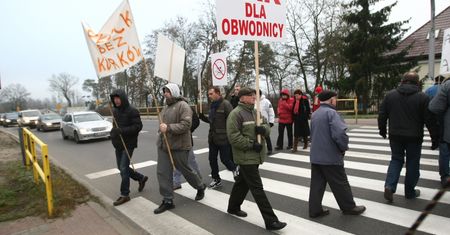 Zablokowali drogę krajową. Chcą obwodnicy