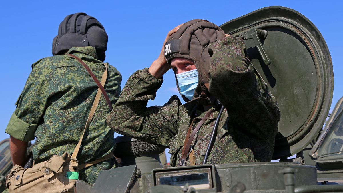 Ćwiczenia wojskowe na terenie samozwańczej Donieckiej Republiki Ludowej