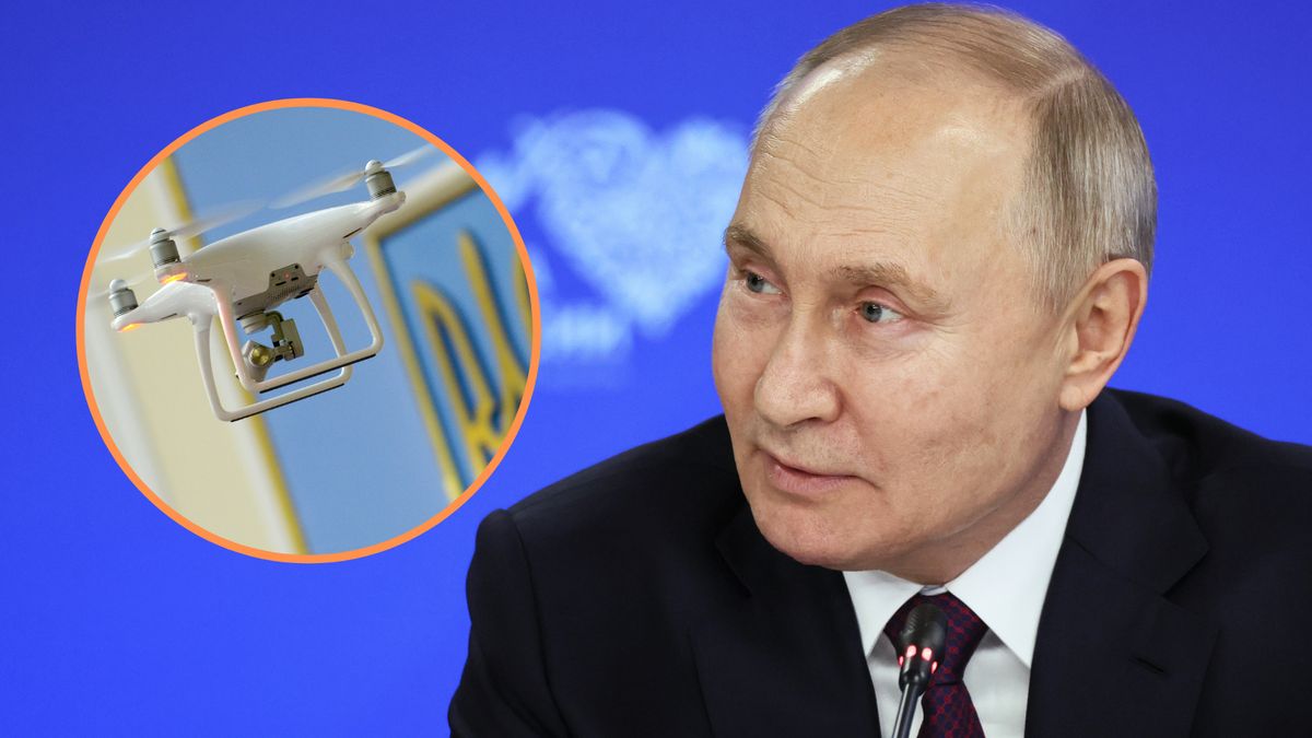 Ukraińskie drony jeszcze nigdy nie były tak blisko rodzinnego miasta Putina
