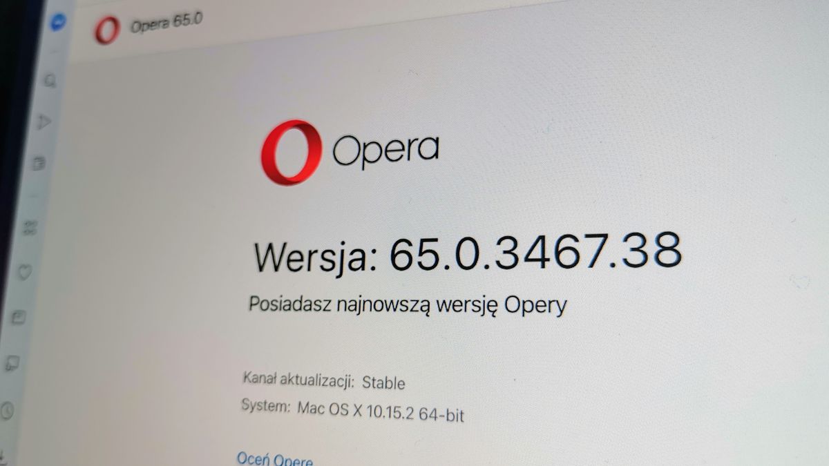 Opera 65 już jest. Ma nowy pasek adresu i lepsze blokowanie treści