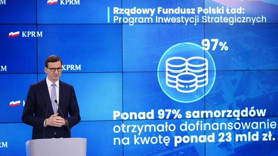 Premier Mateusz Morawiecki wyniku naboru w Polskim Ładzie dla samorządów ogłosił pod koniec października
