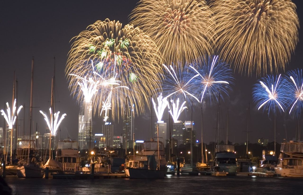 That's what Australia Day looks like in Perth. Russians will not be able to participate in the annual parades.