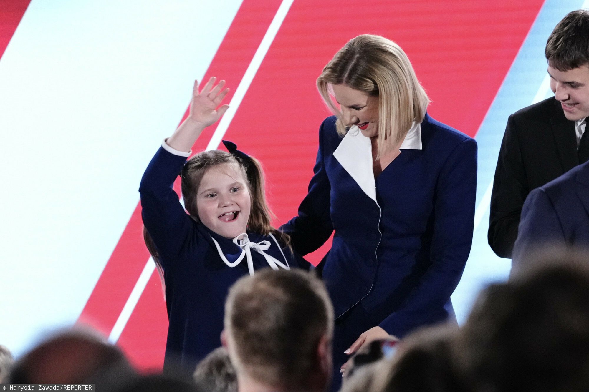 Katarzyna Grochola staje w obronie córki Nawrockiego