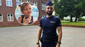 Ojcem 2-latki jest policjant. To on wyczuł, że coś jest nie tak