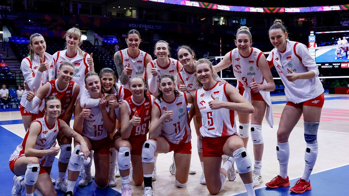 Materiały prasowe / VolleyballWorld / Reprezentacja Polski siatkarek