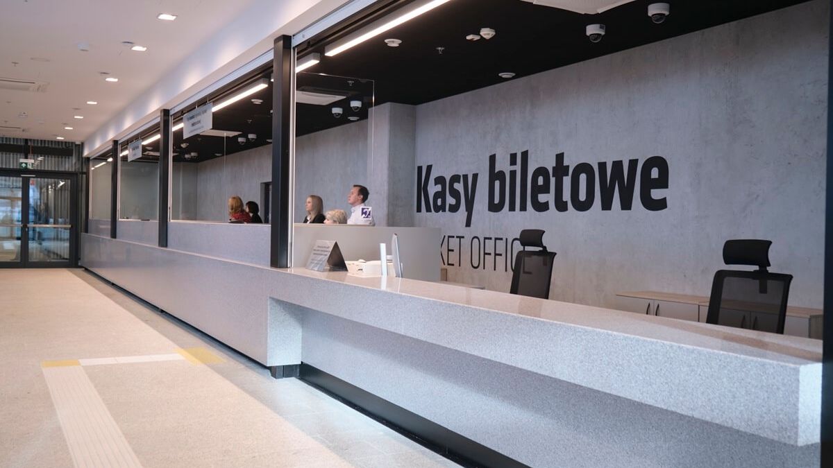 Kasy biletowe w Dworcu Lublin