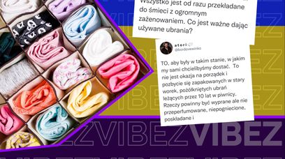 Jakie ubrania przekazywać uchodźcom? NIE, nie dajemy brudnych majtek