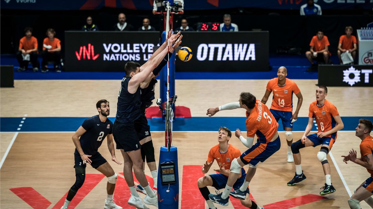 Zdjęcie okładkowe artykułu: Materiały prasowe / FIVB / Mecz Ligi Narodów USA - Holandia