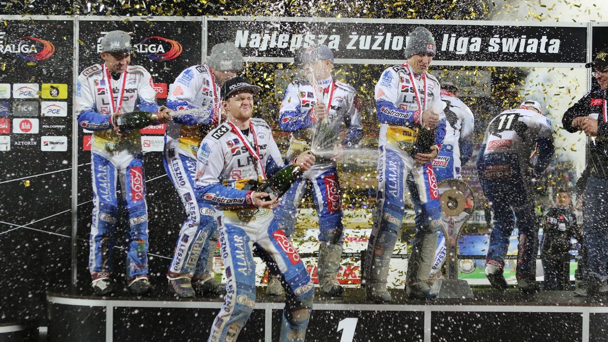 WP SportoweFakty / Jakub Brzózka / Na zdjęciu: Fogo Unia Leszno, mistrz Polski 2018