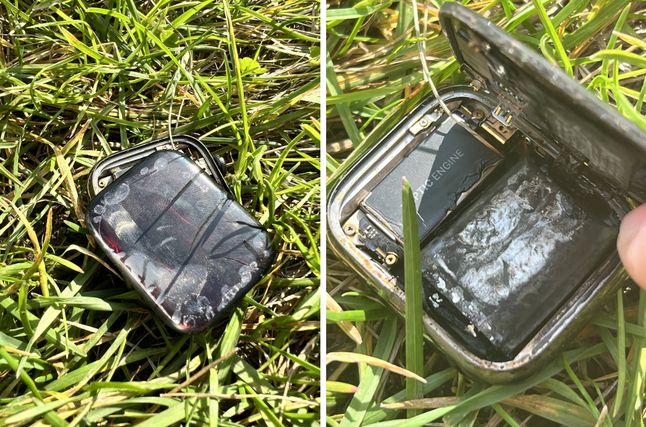 Apple Watch 7 se sobrecalentó y explotó.  Consulte con el fabricante