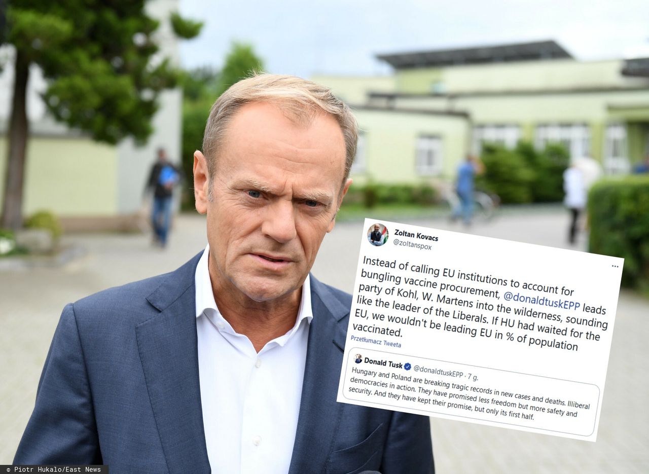 Donald Tusk krytykuje Polskę i Węgry. Budapeszt odpowiada