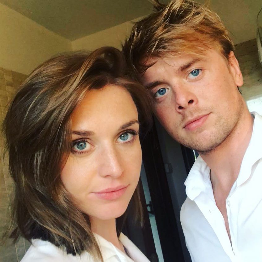 Christian Kamiński z siostrą Julią Kamińską