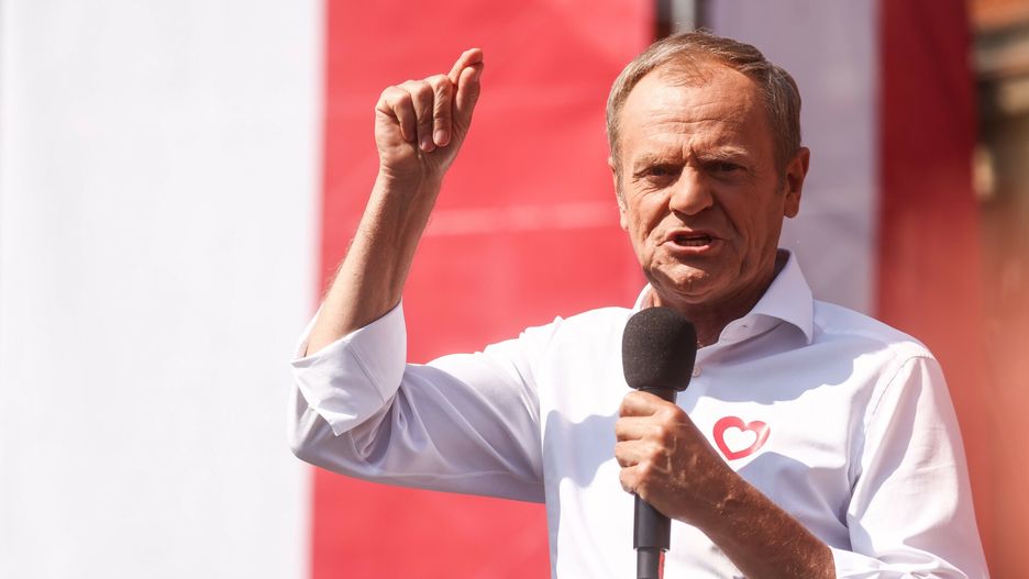 Marsz 4 czerwca
04.06.2023 Warszawa Marsz Wolnosci zorganizowany z inicjatywy Donalda Tuska w 34. rocznice pierwszych po II wojnie swiatowej czesciowo wolnych wyborow parlamentarnych.
fot Beata Zawrzel/REPORTER
n/z: Donald Tusk
Beata Zawrzel/REPORTER