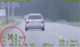 Wrocław. Pirat drogowy w rękach policji. Pędził 150 km/h