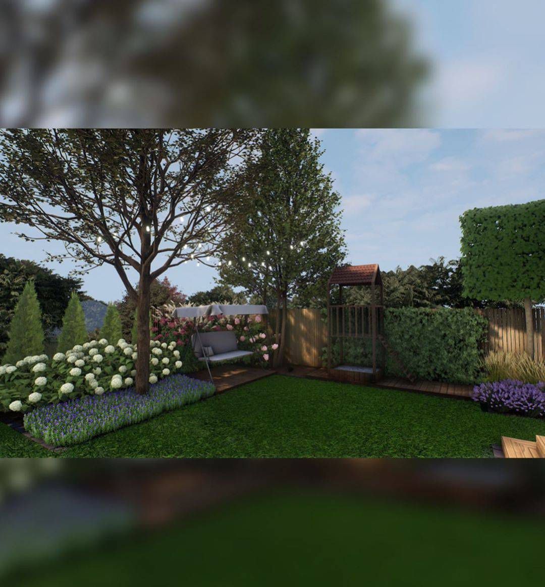 Agnieszka Kaczorowska - pokazała ogród