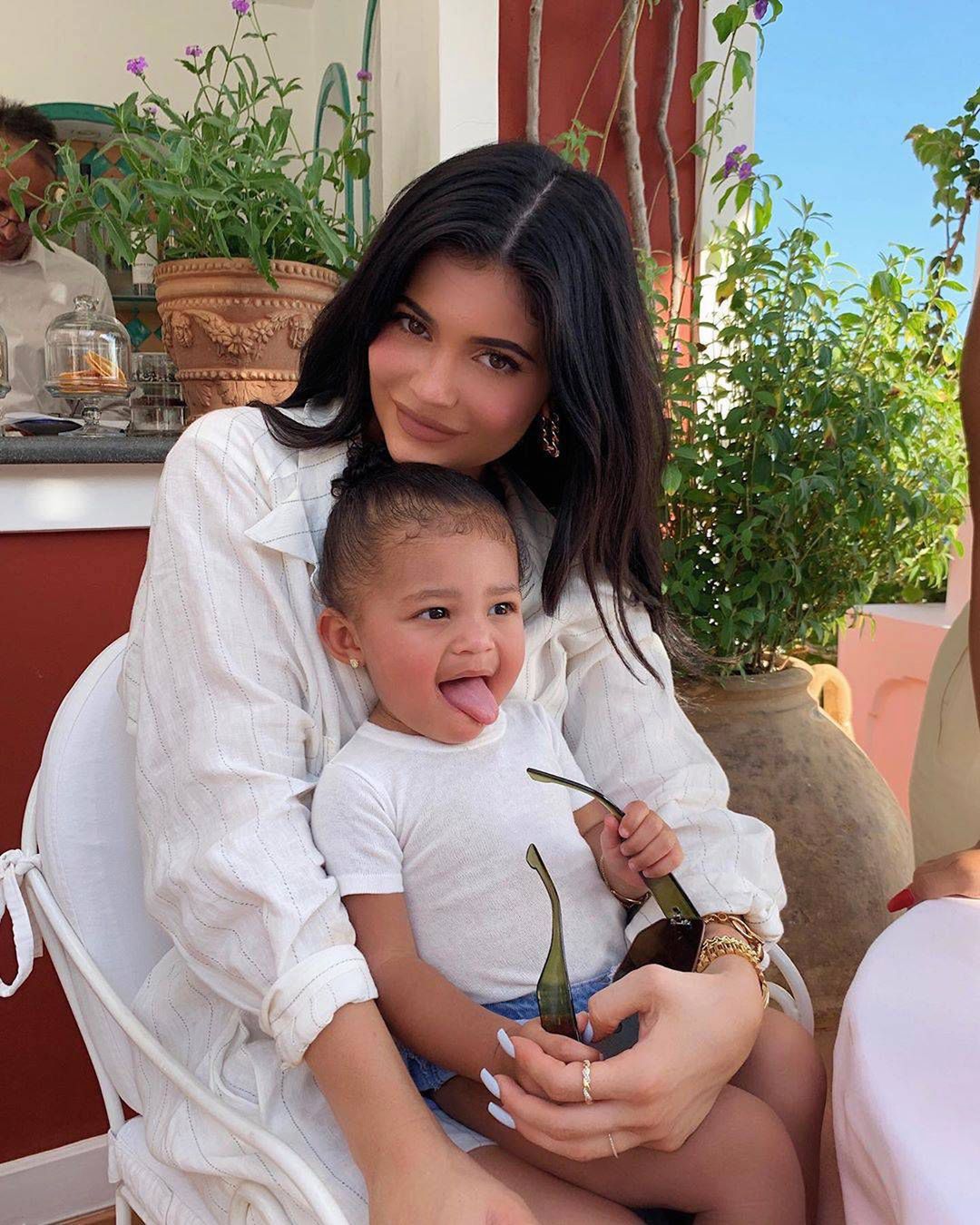 Kylie Jenner i Stormi, Instagram