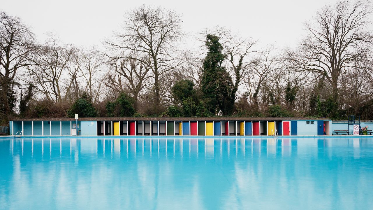 „Tooting Bec Lido, London"