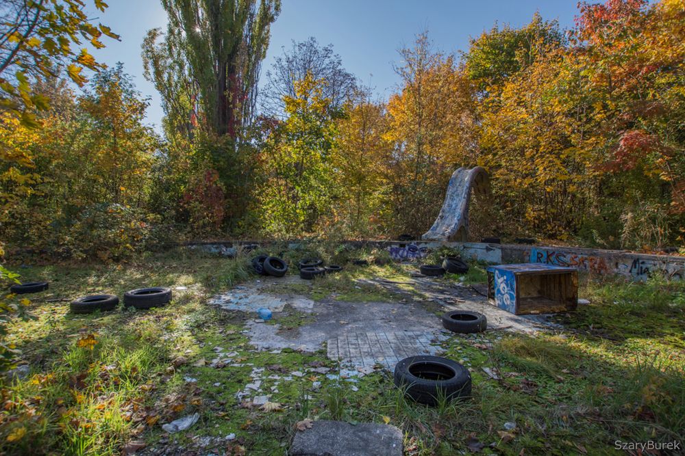 Zapomniane baseny Skry, czyli opuszczone perełki Warszawy 13