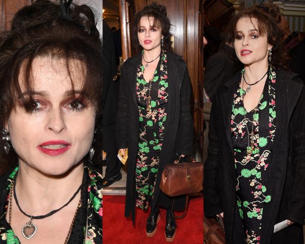Helena Bonham Carter zadaje szyku w teatrze