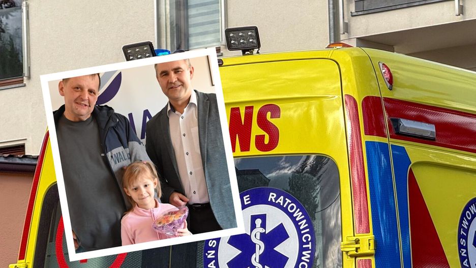 Sześciolatka uratowała życie swojemu tacie. Szybko zapewniła mu pomoc