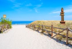 Naprawiają jedną z najpiękniejszych plaż nad Bałtykiem. Wjechał ciężki sprzęt