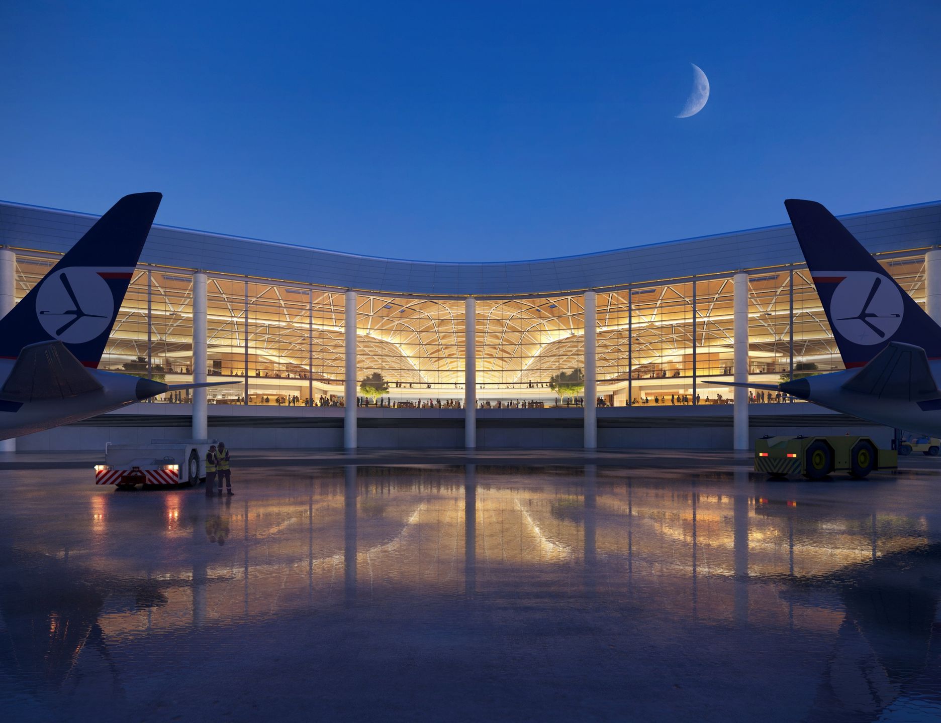 CPK. Wizualizacje z października 2024 r. 