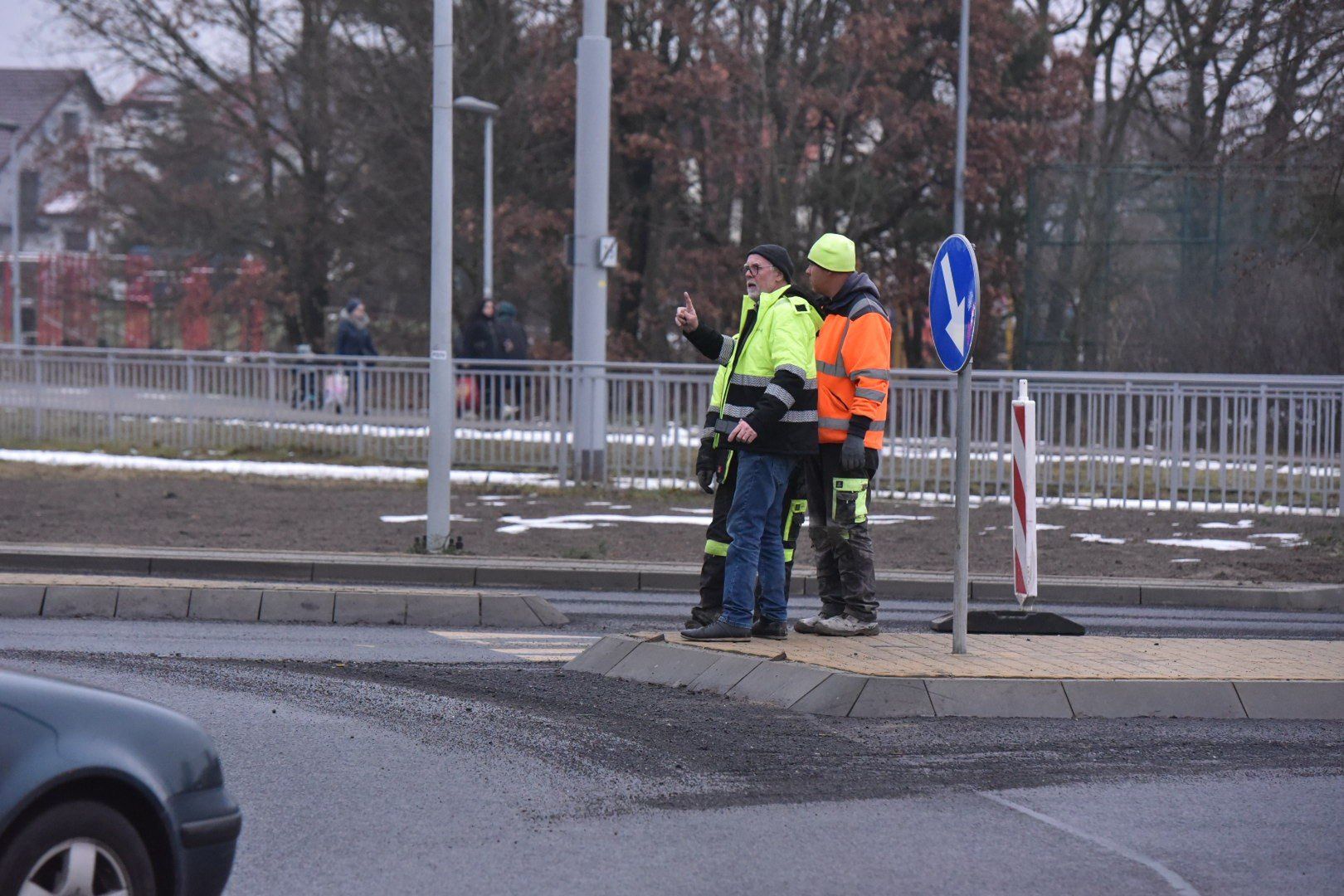 Rondo Legionów/Polna w Toruniu