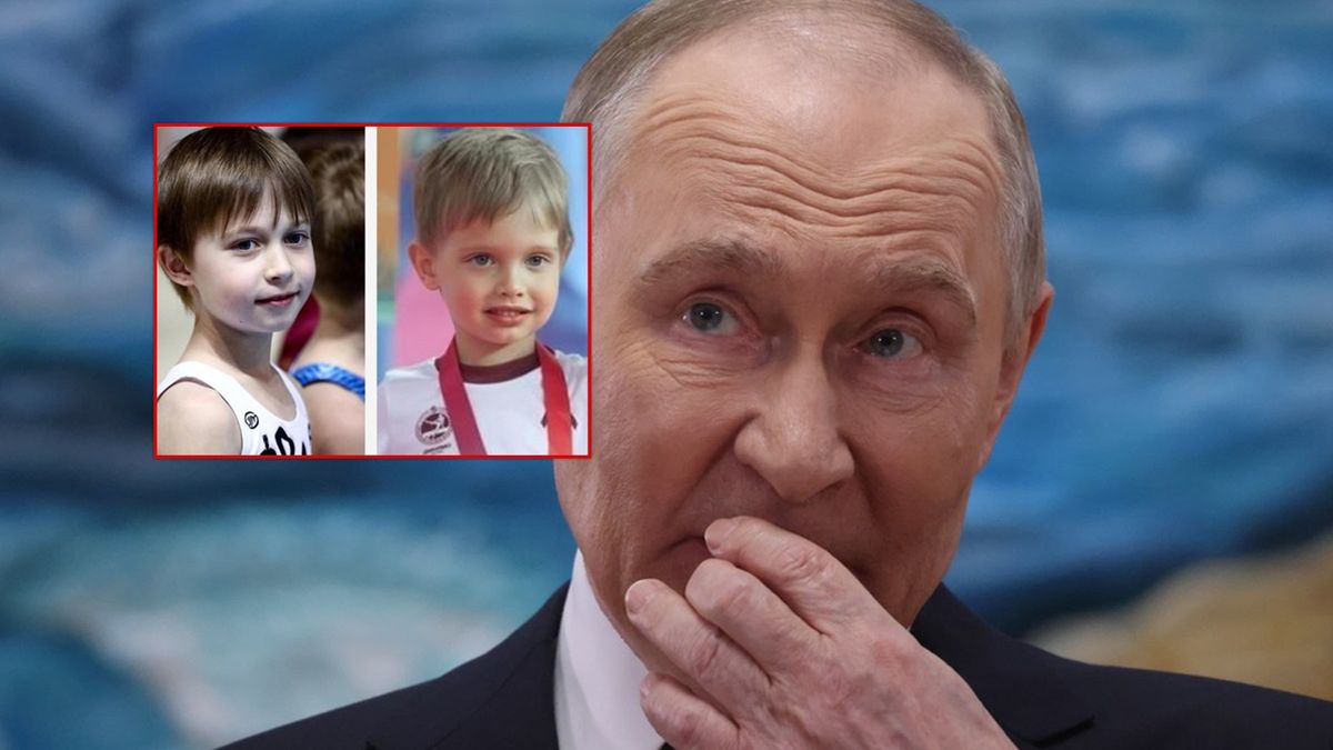 Synowie Putina żyją w tajemnicy.