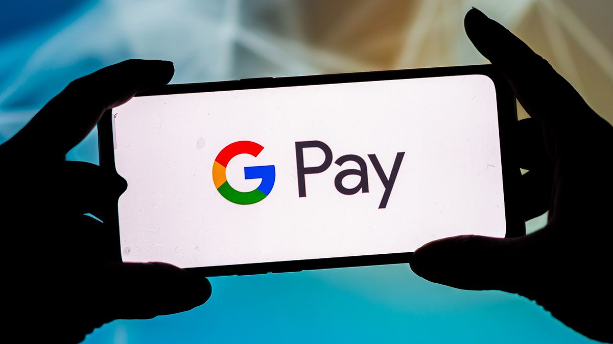 POLAND - 2021/09/23: In this photo illustration, a Google Pay logo seen displayed on a smartphone. (Photo Illustration by Mateusz Slodkowski/SOPA Images/LightRocket via Getty Images)