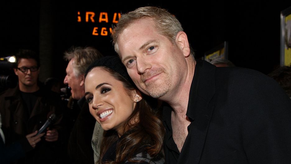 Randall Miller i Eliza Dushku, która miała być gwiazdą jego filmu "Midnight Rider"
