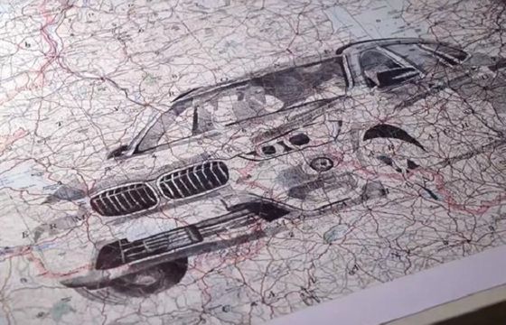 Ręcznie wykonane rysunki reklamują nowe BMW X1 (wideo)