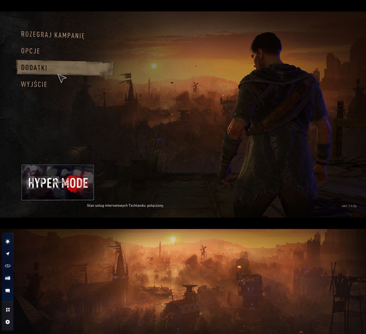 Dying Light 2 na laptopie ASUS ROG Zephyrus Duo 16
