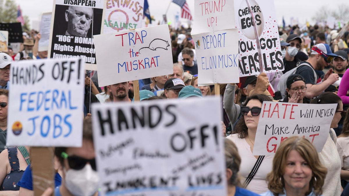 Wielki protest w Waszyngtonie przeciwko polityce Donada Trumpa