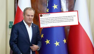 "Harris czy Trump?" Tusk zabrał głos ws. wyniku wyborów w USA