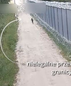 Imigrant przedostał się przez barierę. Straż Graniczna sama to pokazała