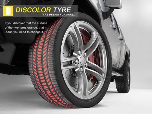 Discolor Tyre - kolory pomogą w ocenie stanu opony?