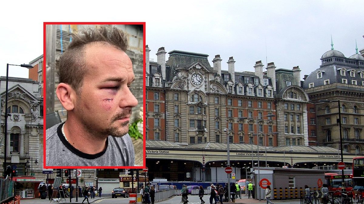 Zapytał nieznajomych o drogę. Polak brutalnie pobity w Londynie po wyjściu z Victoria Station