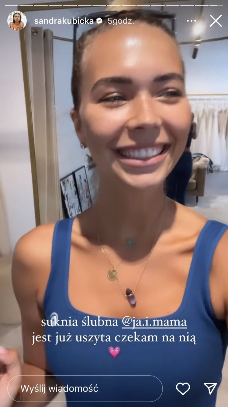 Sandra Kubicka szykuje się na ślub przyjaciółki 