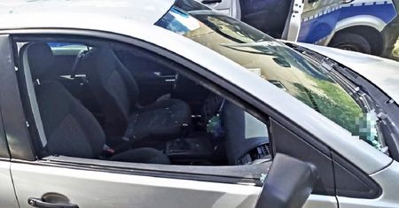 Skandal w Świdnicy. Kobieta zostawiła psa w rozgrzanym samochodzie