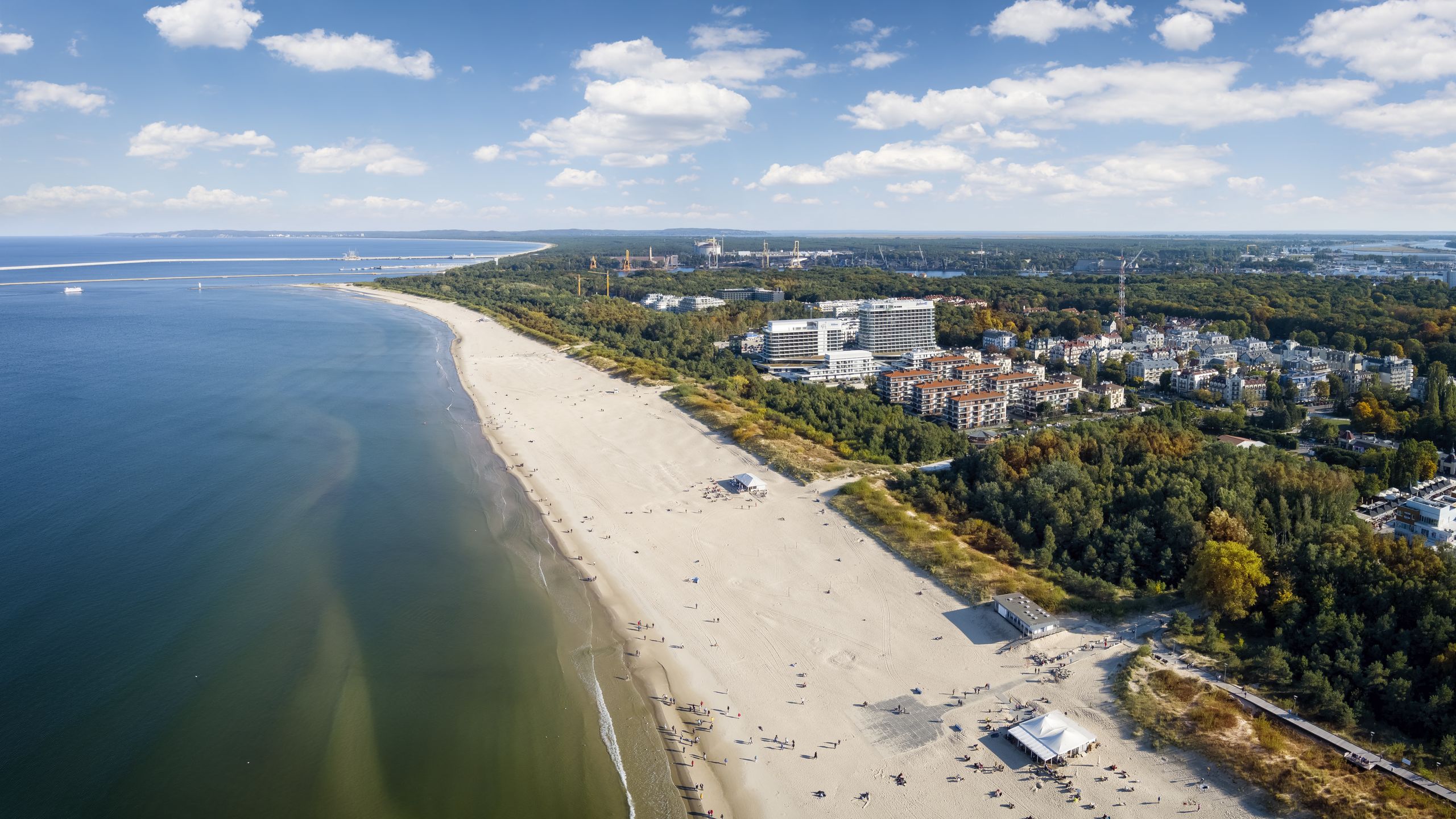 Świnoujście może pochwalić się świetną infrastrukturą