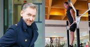 Piotr Kraśko WYWIJA na drążku na siłowni. Internauci pod wrażeniem: "Inaczej będę patrzeć na pana w "Faktach""